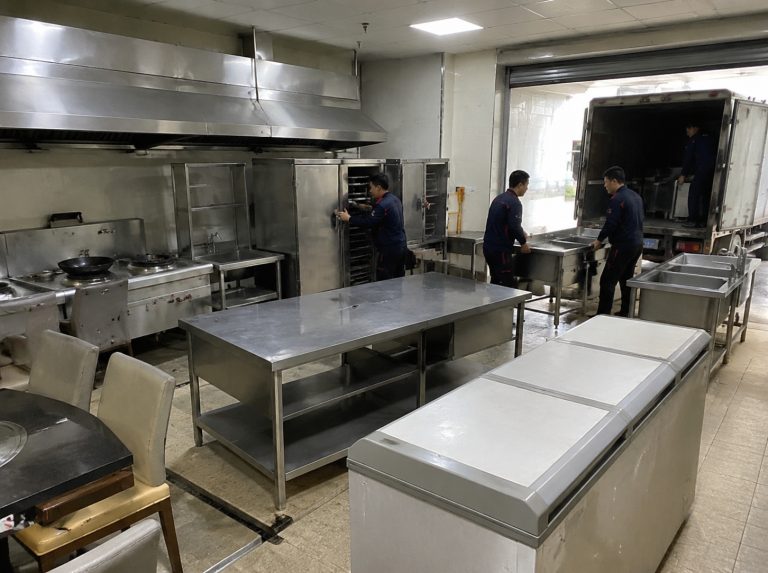 江北区酒店宾馆厨房设备整体回收